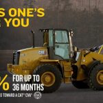 CAT Construction Equipment Finance Offers