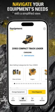 Cat Central Equipment Dashboard