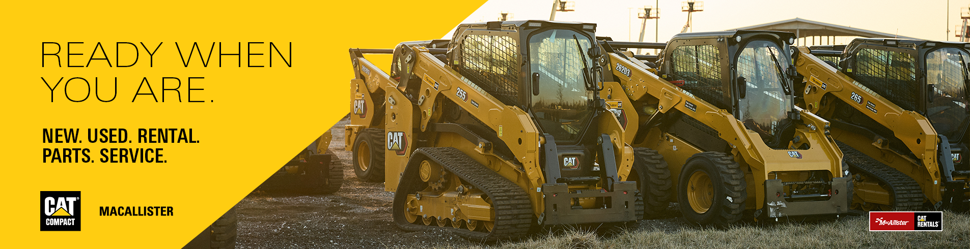 Cat Compact at MacAllister Machinery