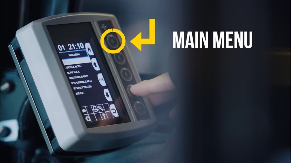 Cat® Incab Monitor Features MacAllister Machinery