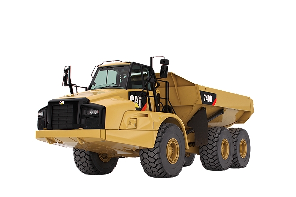 Cat Dump Truck rental