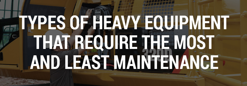 equipment maintenance types