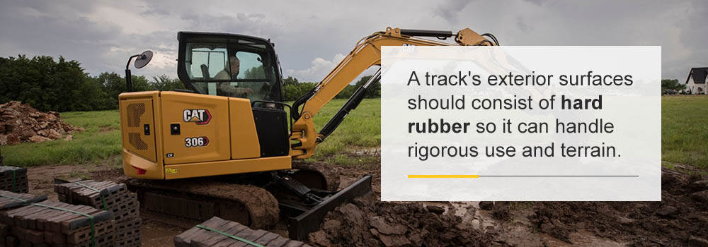 hard rubber tracks