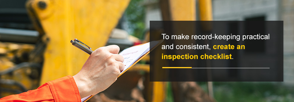 inspection checklist