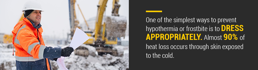 prevent hypothermia