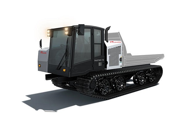 tracked dump truck