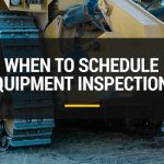 schedule equipment inspections