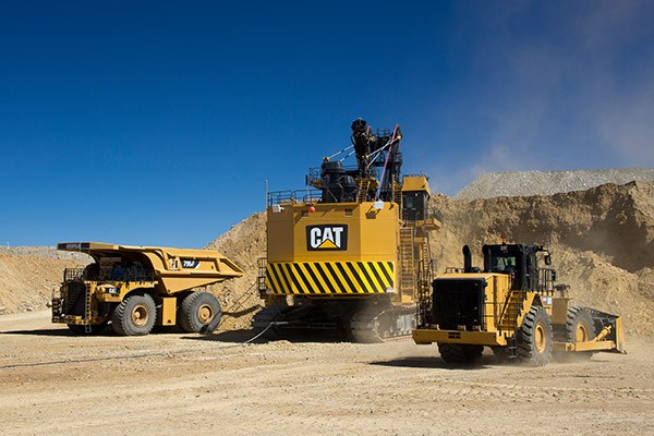 Cat heavy equipment